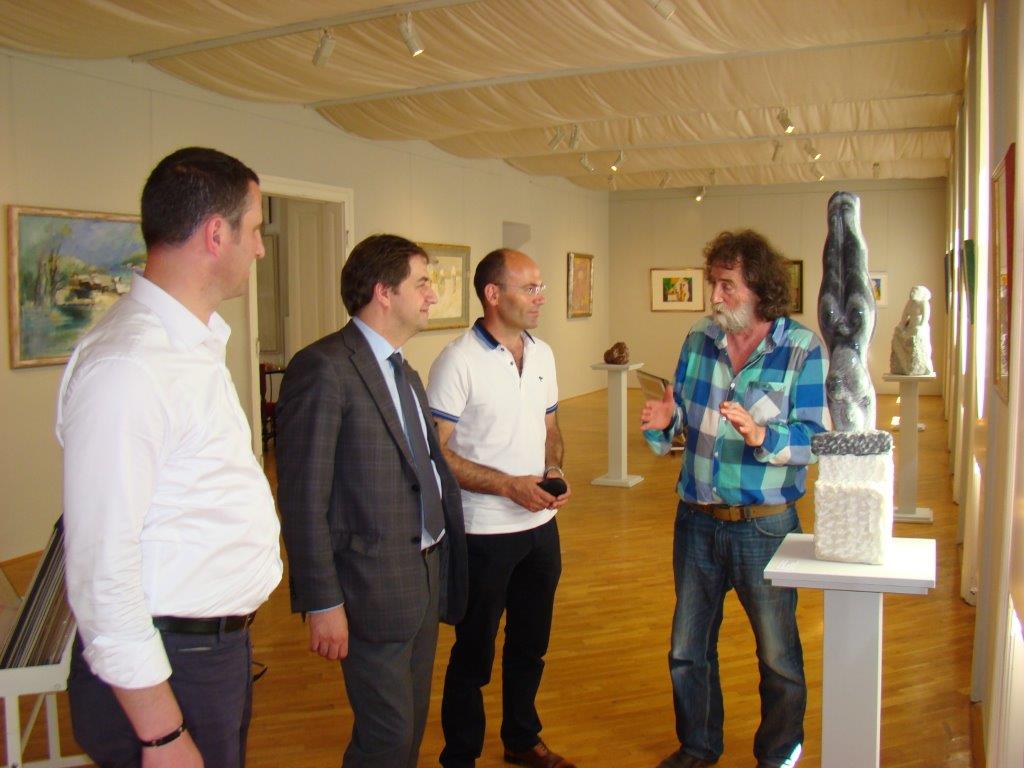 Botschafter Sami Ukelli bei Expo Destan Gashi
